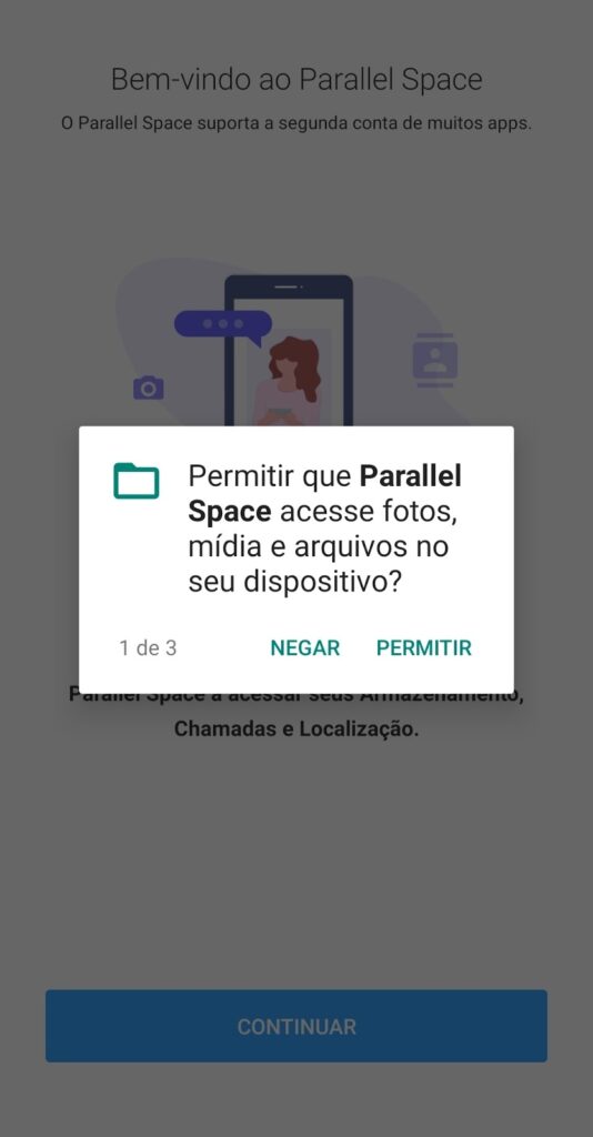 imagem como ter 2 whatsapp no mesmo celular com números diferentes