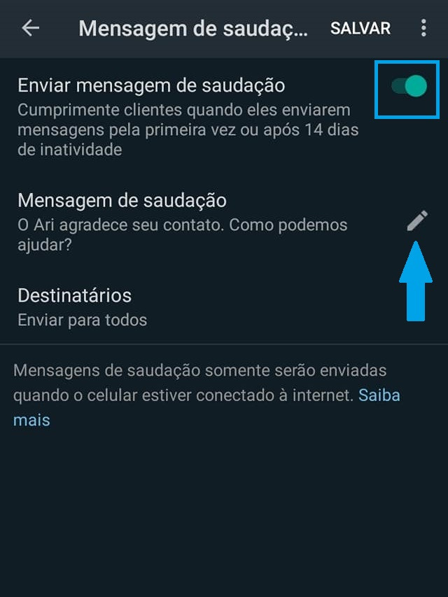 WhatsApp Business Como Configurar Mensagens Automáticas [Tutorial 2021] 6