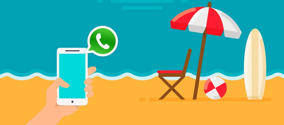 Mensagem de Férias Whatsapp: Modelo Pronto