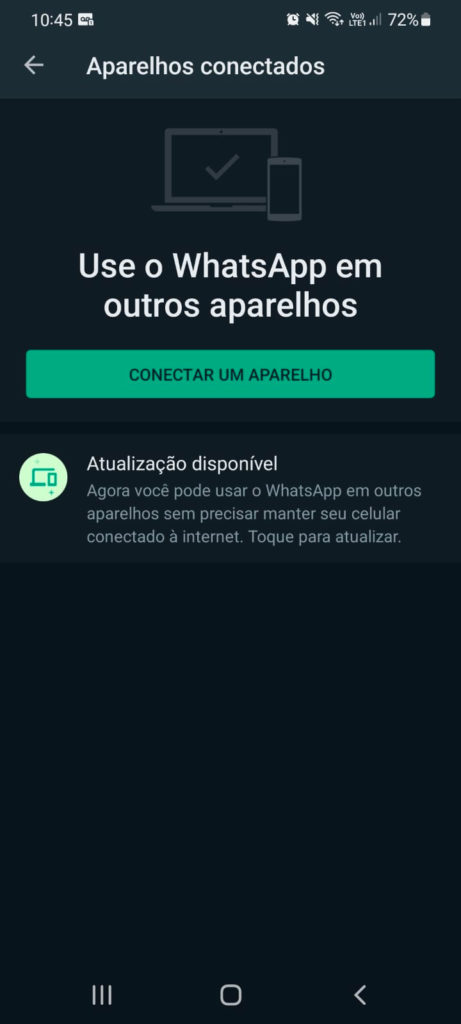 usar aparelho WhatsApp Web Tablet Android