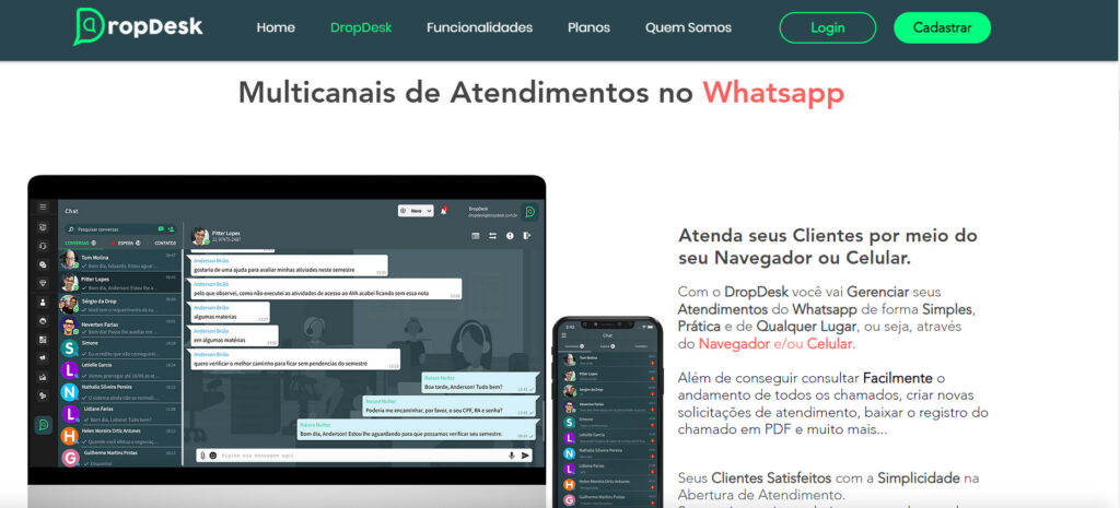 DropDesk - Sistema de Chamados na App Store