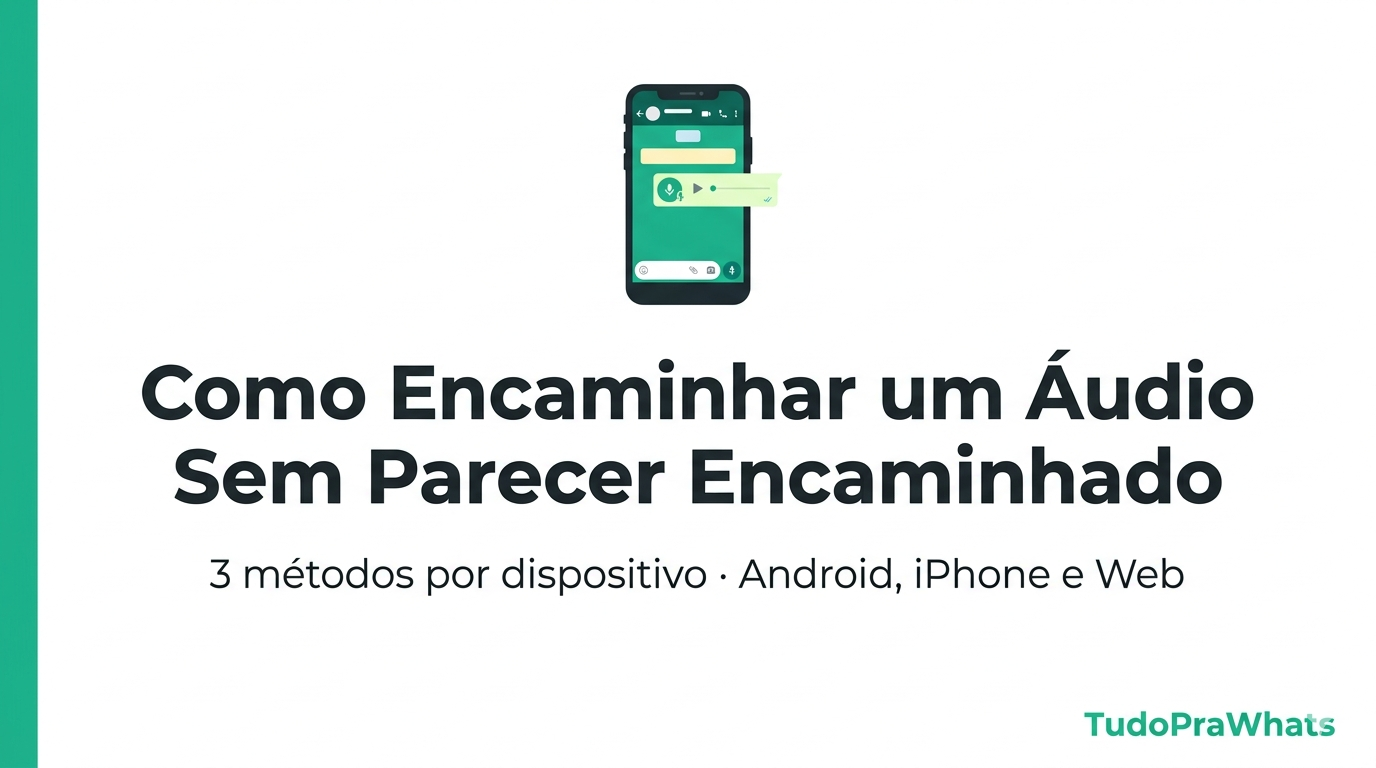 Como encaminhar um áudio sem parecer que foi encaminhado : tela mostrando opção Compartilhar no celular